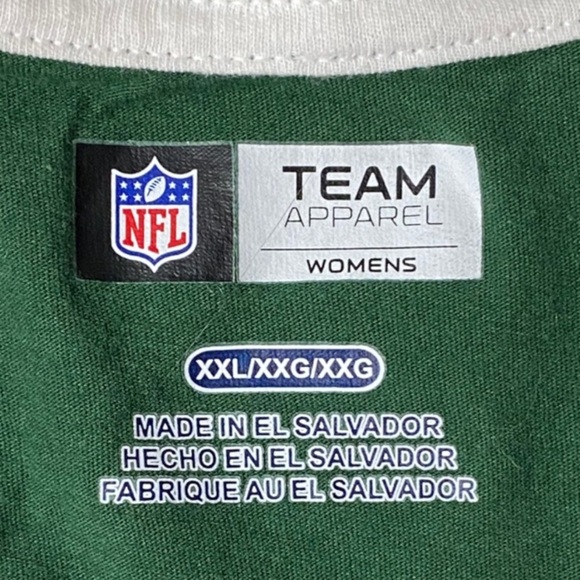 NFL Women’s Green Bay Packers Short Sleeve White/Green/Gold T-Shirt Size XXL - Picture 6 of 9